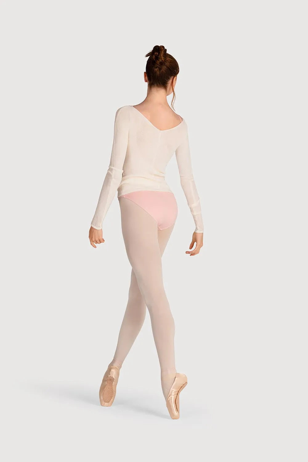Z0105 - Bloch Kara Long Sleeve V Womens Top
