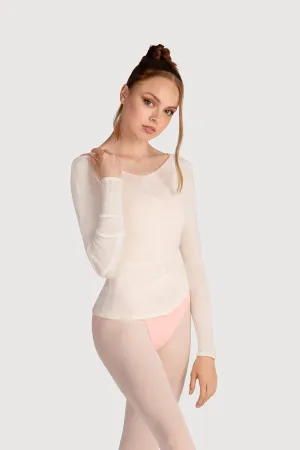 Z0105 - Bloch Kara Long Sleeve V Womens Top