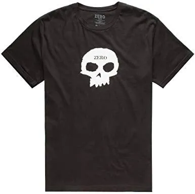 Zero Single Skull Tee - Black