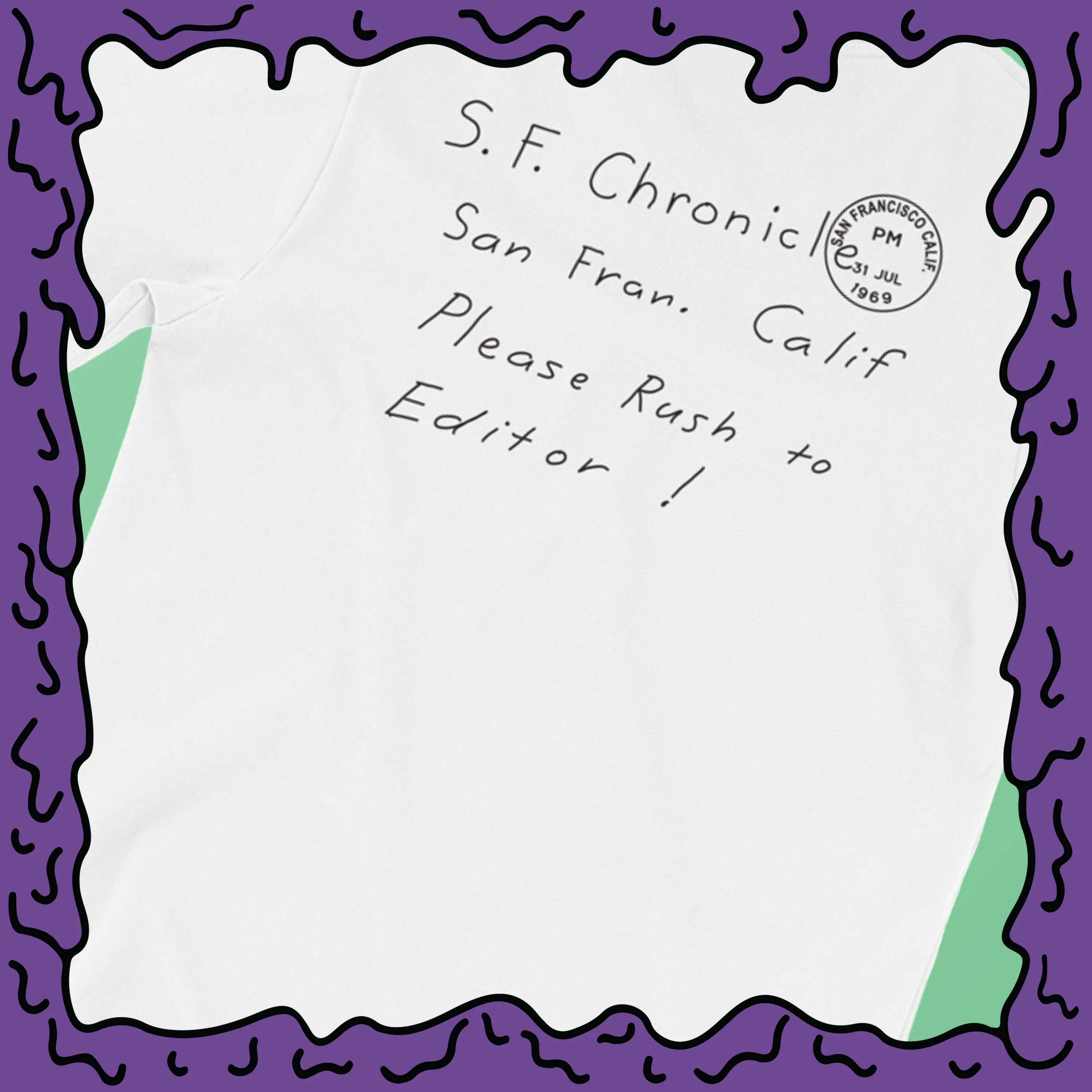 Zodiac Killer - Letter - Shirt